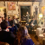 Diplomats and guests attending a diplomacy and leadership event in New York