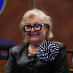 Justina Shiroka Pula, newly elected president of Kosovo