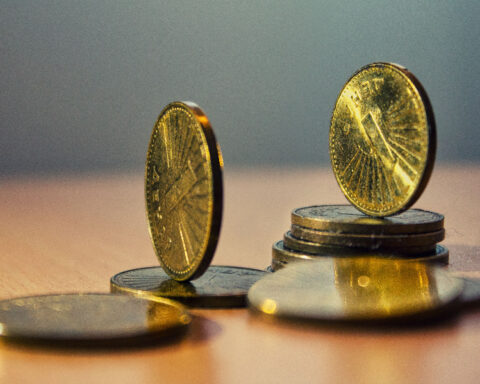 Macedonian denar coins illustrating Macedonia economic growth and the IMF's 2026 forecast.