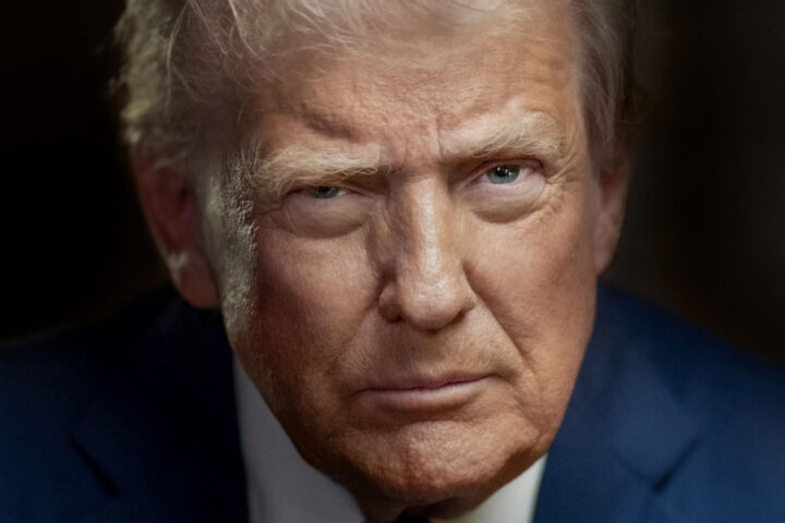 Official presidential portrait of US President Donald Trump