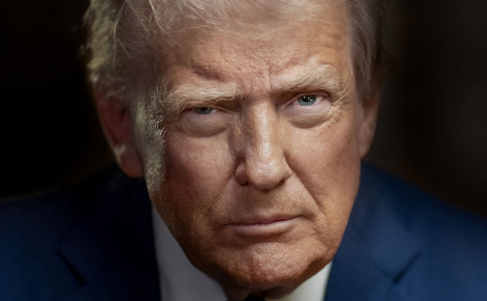 Official presidential portrait of US President Donald Trump