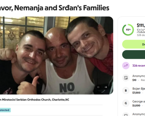 GoFundMe fundraising campaign supporting three families affected by a deadly traffic accident in Charlotte, North Carolina.